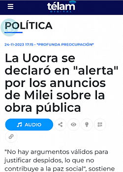 Comienza el OCASO🇦🇷🚨🚧👷🧑‍🏭🧑‍🔧🫥🤐🫡🏗️🏭📊📉📂🪦⚰️🪬